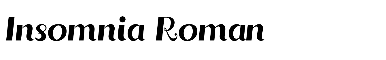 Insomnia Roman